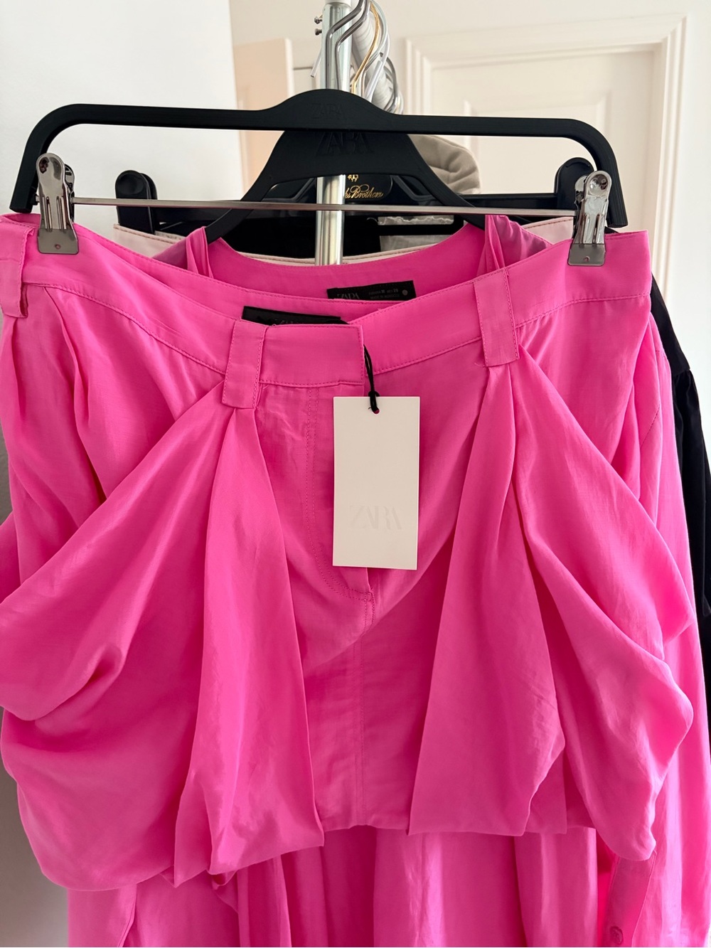 ZARA CARGO SKIRT PINK MEDIUM - Picture 8 of 8